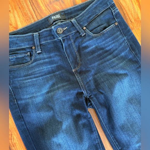 Paige Verdugo Ankle Dark Wash Denim Jeans 28 Waist Women’s 4 6 - Picture 9 of 14